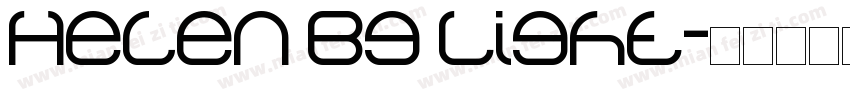 Helen Bg Light字体转换